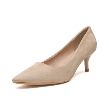 KATHRYN WILSON Slim Heel High Heels Women's Nude