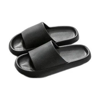NAIHUO Four Seasons EVA Squashy And Bouncy Feeling Platform Slippers Home Bathroom Slip Resistant Odor Resistant Unisex
