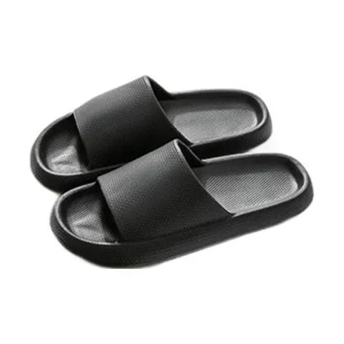 NAIHUO Four Seasons EVA Squashy And Bouncy Feeling Platform Slippers Home Bathroom Slip Resistant Odor Resistant Unisex