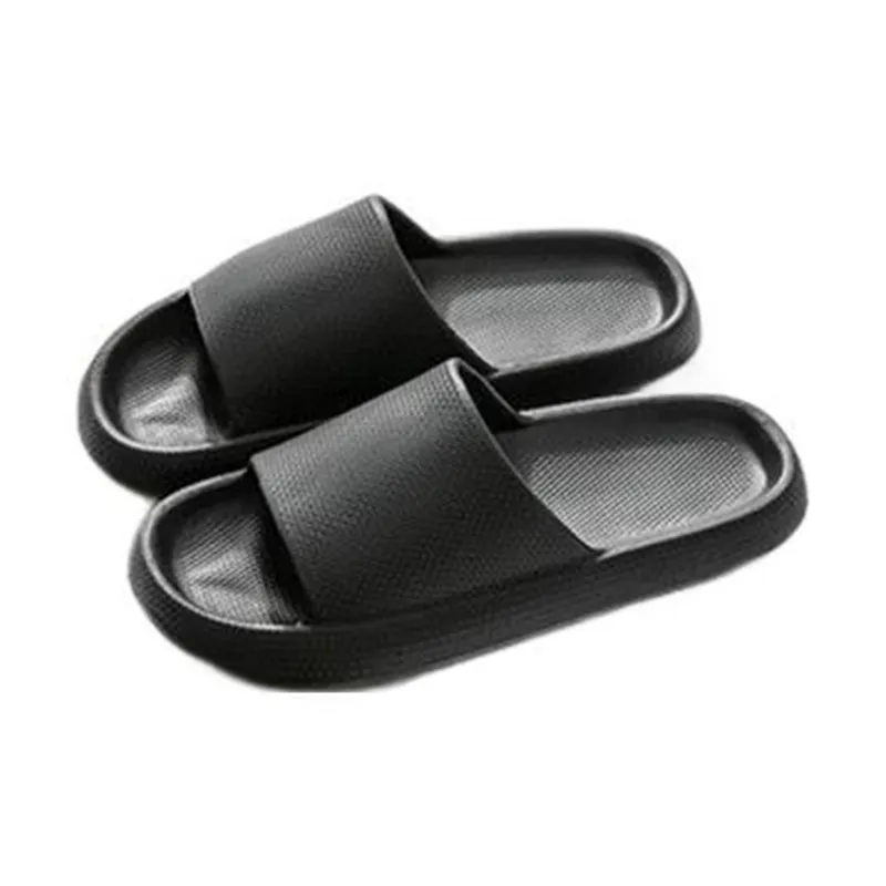 NAIHUO Four Seasons EVA Squashy And Bouncy Feeling Platform Slippers Home Bathroom Slip Resistant Odor Resistant Unisex-0