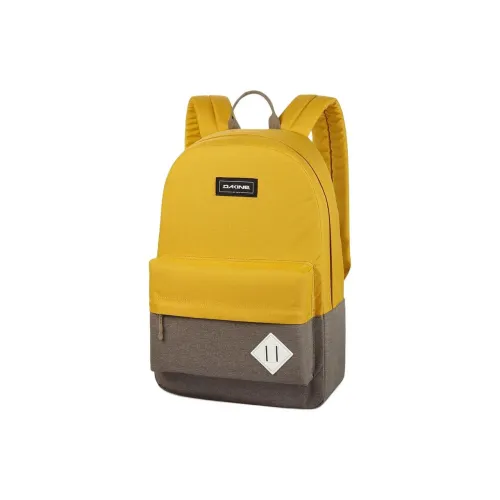 Dakine Polyester Backpack Medium Size Unisex Yellow & Gray