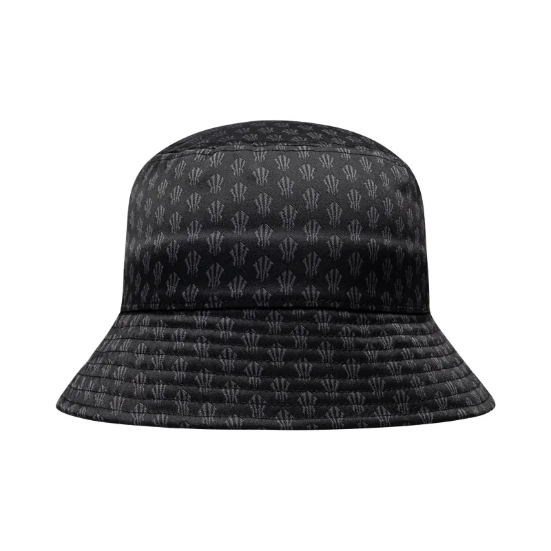 Anta Flyknit Jacquard Fabric Bucket Hats Unisex Basic Black-0