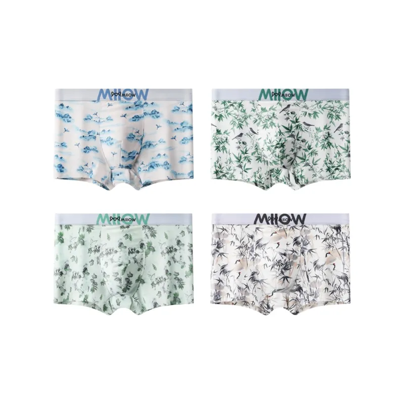 MIIOW Trend Party Series Underpants Men's 4 Pack-5