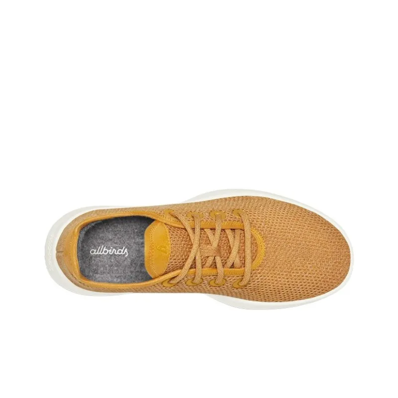 Allbirds Tree Runner Low Top Casual Shoes Women's Honeys Yellow-2