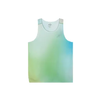 XTEP Tank Tops Men's Galaxy Green/Dusty Blue