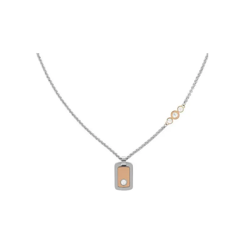 Tommy Hilfiger Stainless Steel Necklaces Women's Silver-1