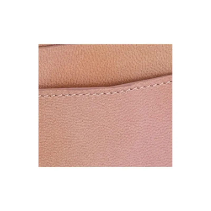 BVLGARI Serpenti Forever Series Goatskin Card Holder Women's Pink-4