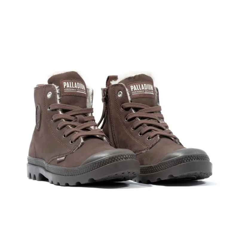 Palladium Pampa Ankle Boots Unisex Umber-3