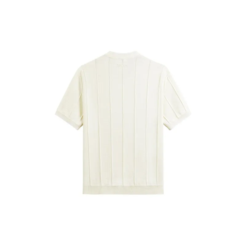 Wilson T Shirts Men Tofu Gray-1