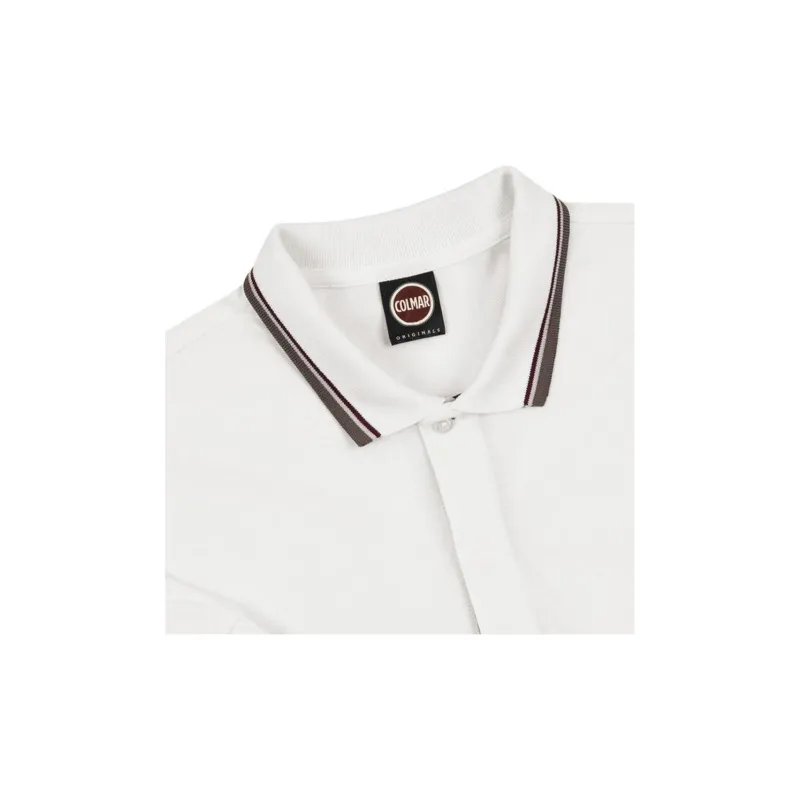 Colmar Polo Shirts Men White-5