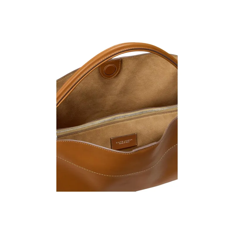Ralph Lauren Collection Calfskin Handbag Women's Brown-4