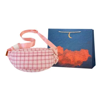Elsvet Knitted Fabric Crossbody Bag Women's Multicolor