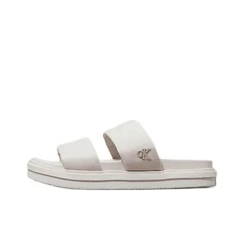 CKJ CALVIN KLEIN JEANS Slide Slippers Men's White
