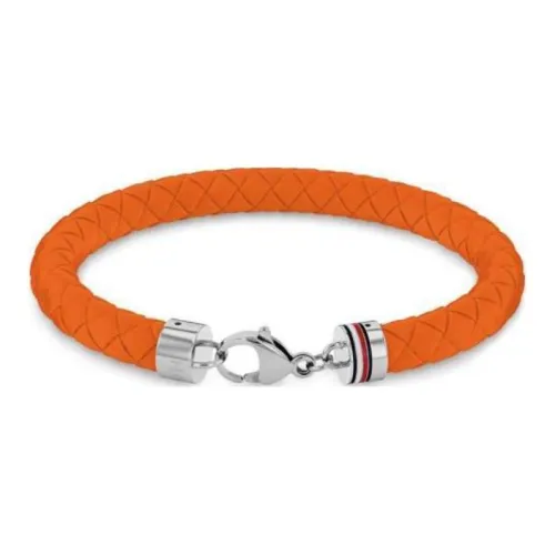 Tommy Hilfiger Stainless Steel Bracelets Men's Orange