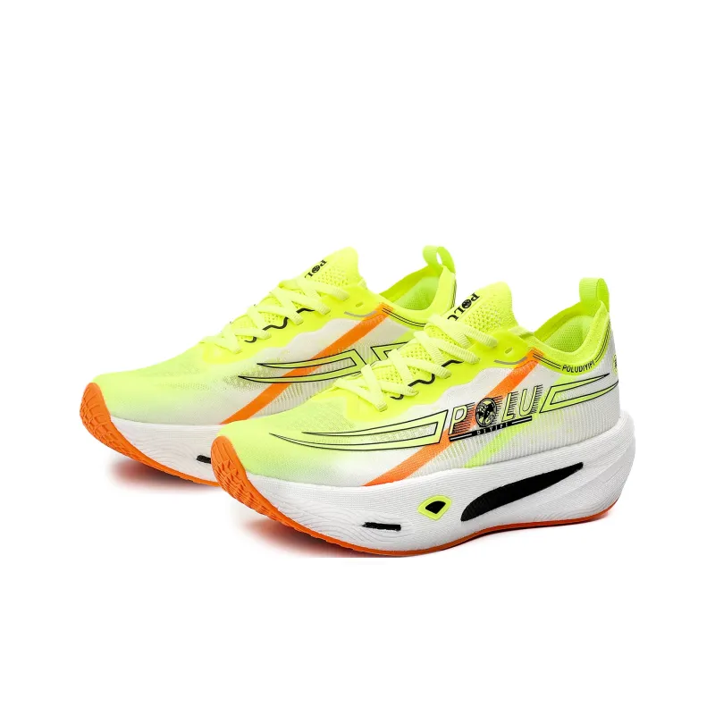 POLUDIYIPI GT8.0 SPEED Impact Resistant Lightweight Breathable Sprint Long Distance Running Shoes Unisex Green Grape-1