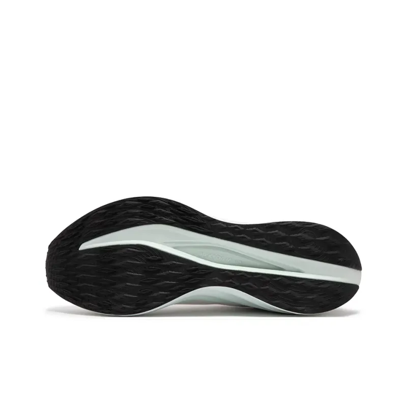 361° Abrasion Resistant Slip Resistant Low Top Running Shoes Men's White Green-4