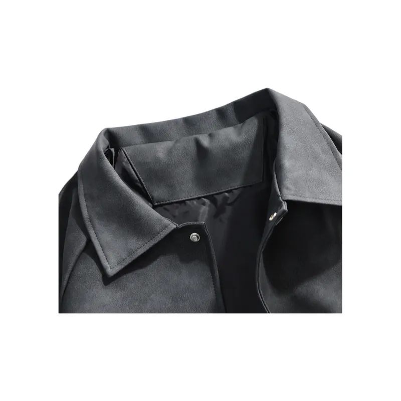 APUNCHLINEWORKSHOP Leather Jacket Unisex-2