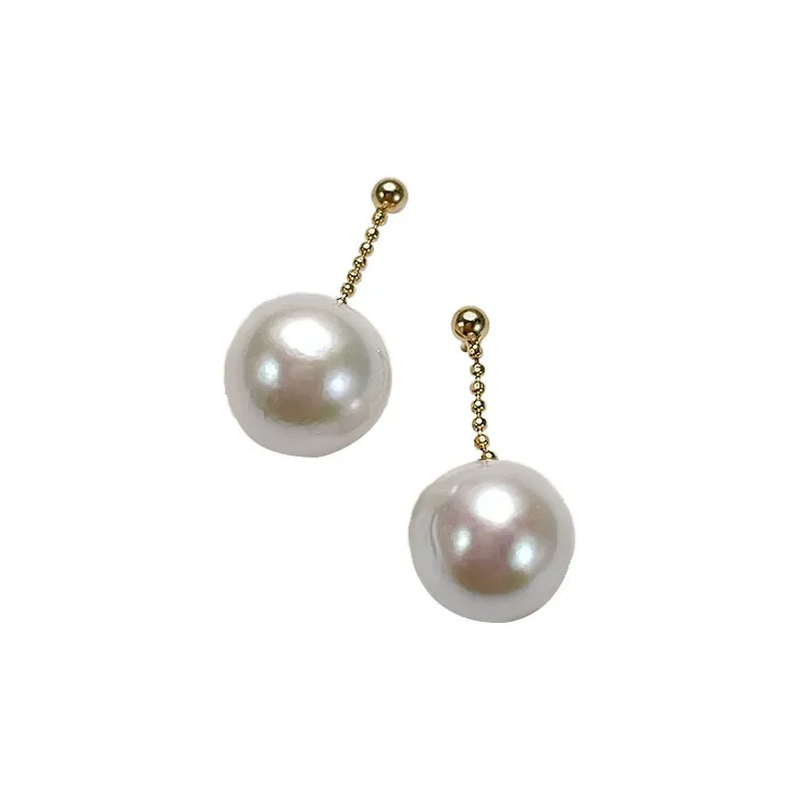 DARA Pearl Stud Earrings Women's-0