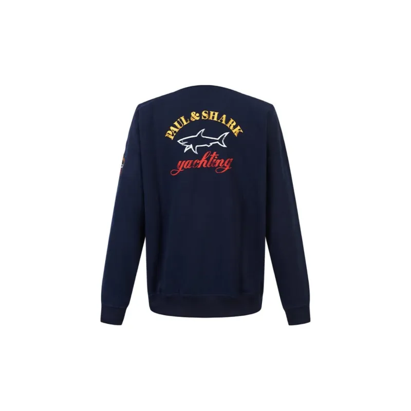 Paul & Shark Yachting Sweatshirt Men's Navy Blue-1
