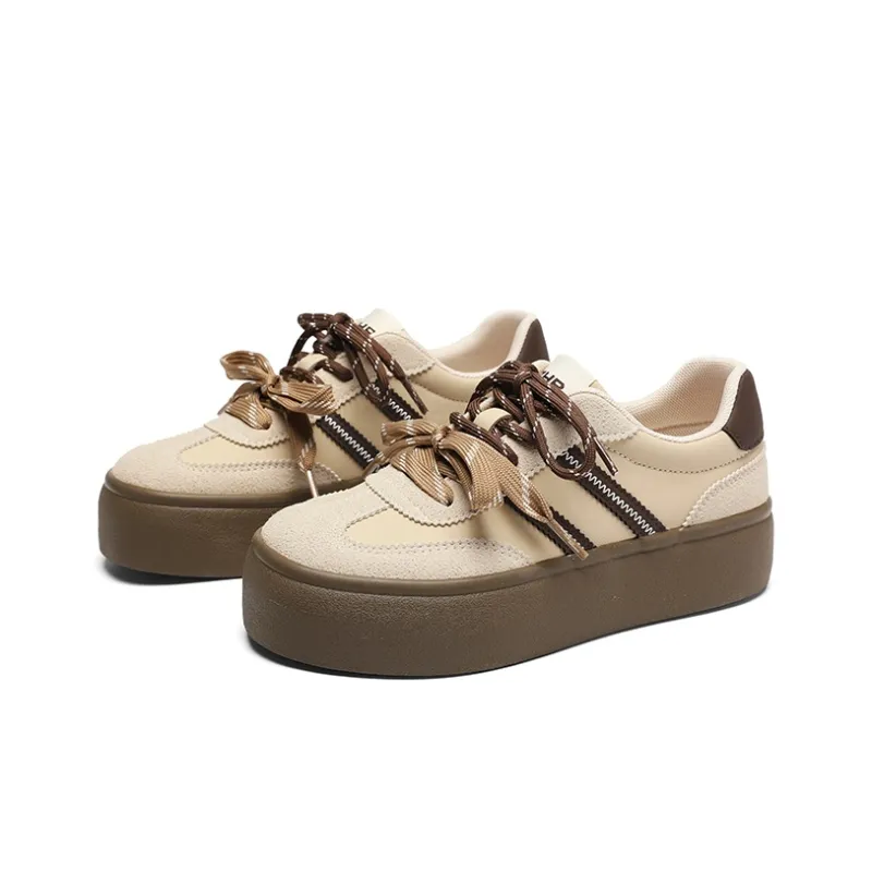 ZHR German Army Trainers Wear Resistant Coverage Low Top Casual Shoes Women's-1