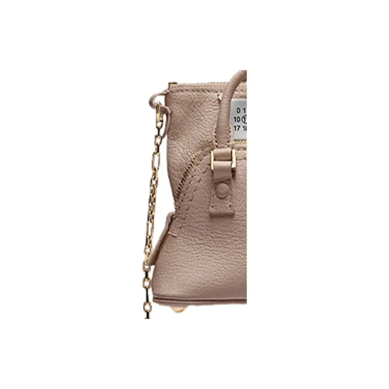 Maison Margiela 5AC Goatskin Portable Crossbody Bag Shoulder Bag Women's Pink-4
