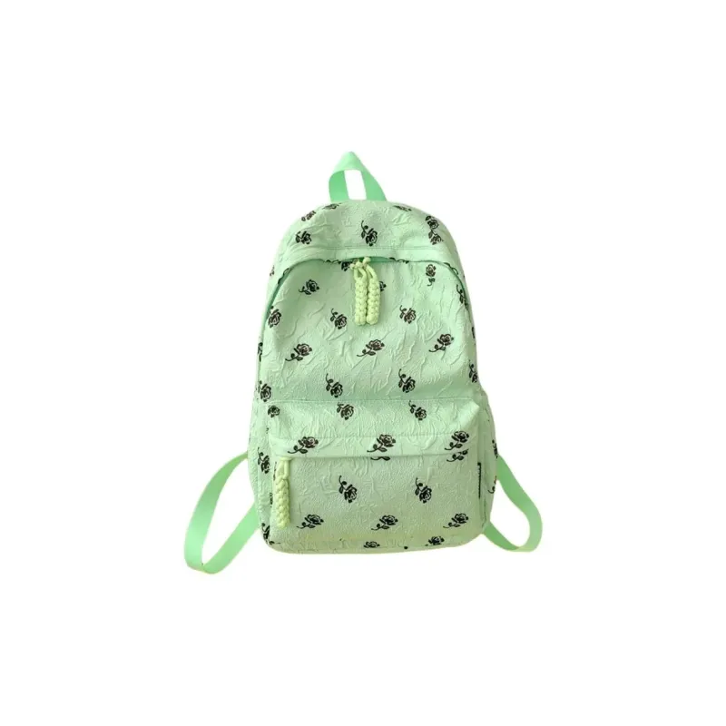 MOK Nylon Backpack Regular Women's White/Black/Pink/Green/Blue-20