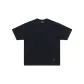 [Heavyweight Cotton-Feel T]Minimalist Versatile-Obsidian