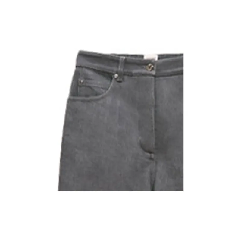 HERMES Jeans Women's Gray-4