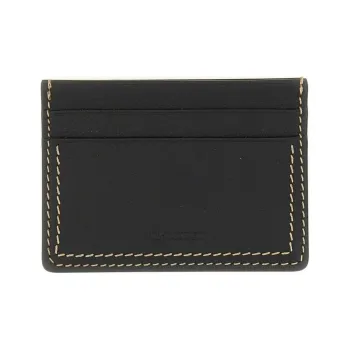 JIL SANDER Logo Debossed Card Case