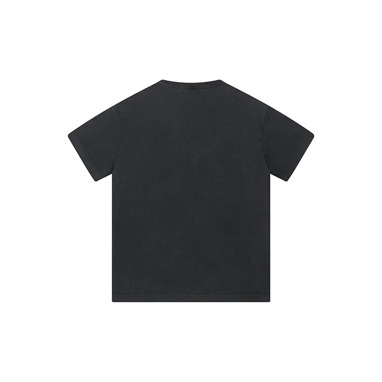 SMILEREPUBLIC WASHED HALF SLEEVE T Shirt Unisex-1