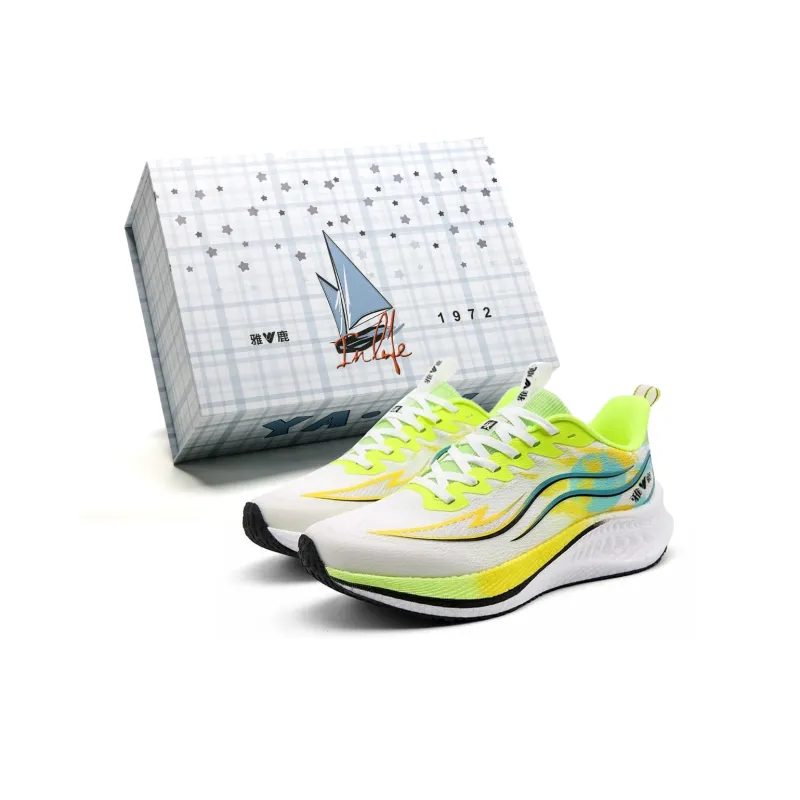 Yalu Cushioning Abrasion Resistant Breathable Balance Lightweight Low Top Casual Shoes Unisex-40