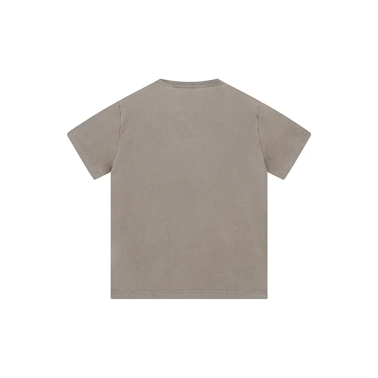 SMILEREPUBLIC WASHED HALF SLEEVE T Shirt Unisex-5