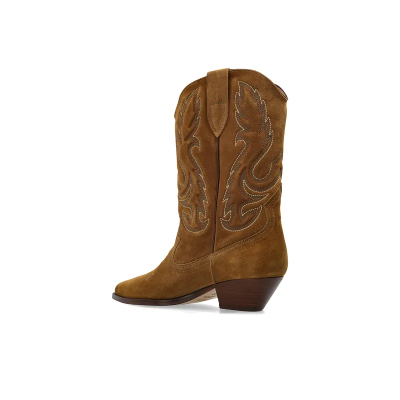 ISABEL MARANT Duerto Ankle Boots Women's Brown-2