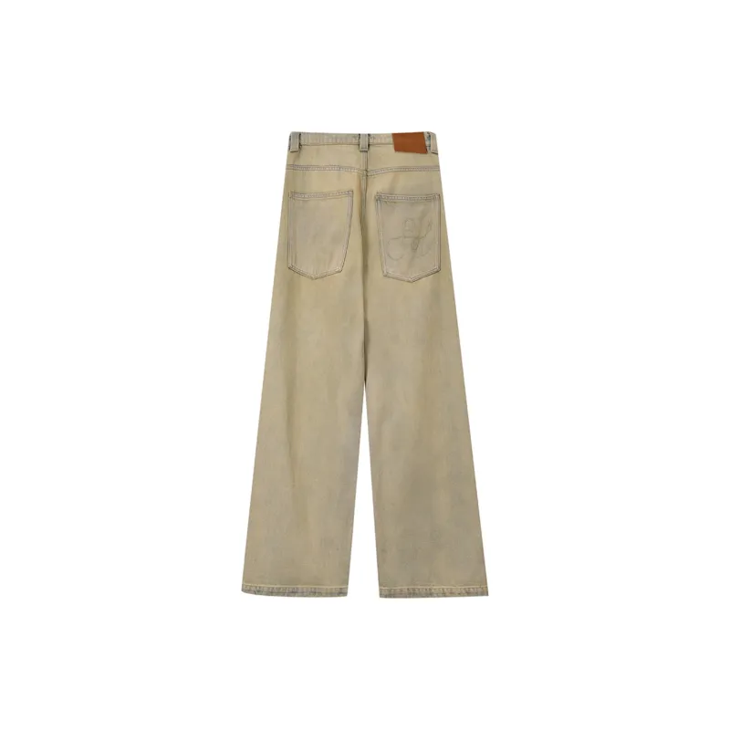 SOLWEIGE Jeans Women's Yellow Mud-1