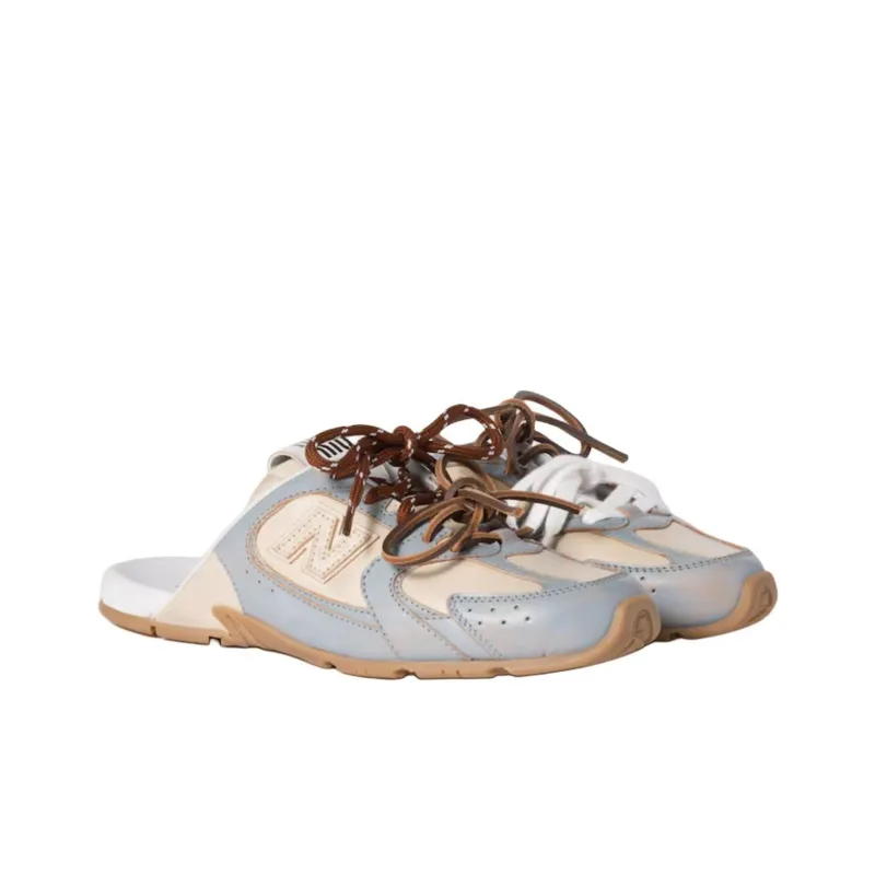 New Balance x MIU MIU NB 530 SL Closed Toe Slippers Women's Sky Blue-2