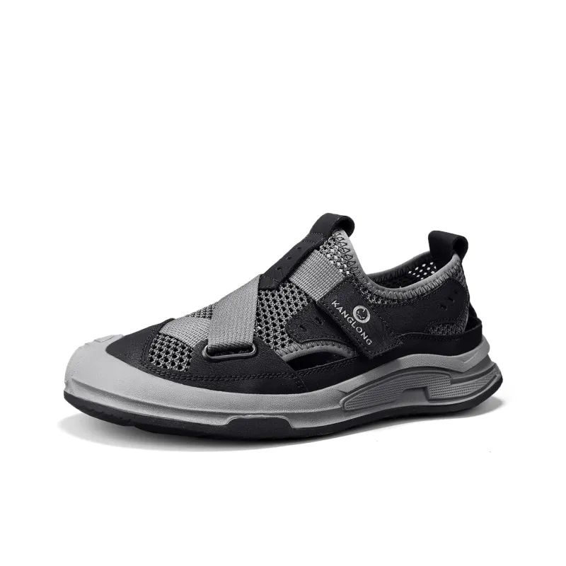 KANGLONG Slip Resistant, Abrasion Resistant, Breathable, Lightweight Low Top Casual Shoes Men's-7