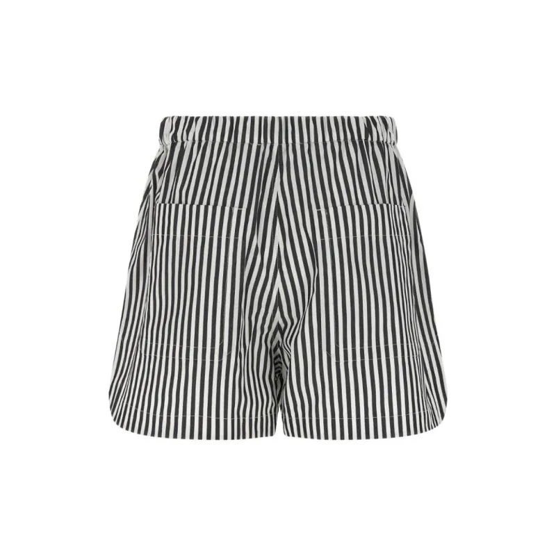 SportMax Muscari Striped Shorts-1