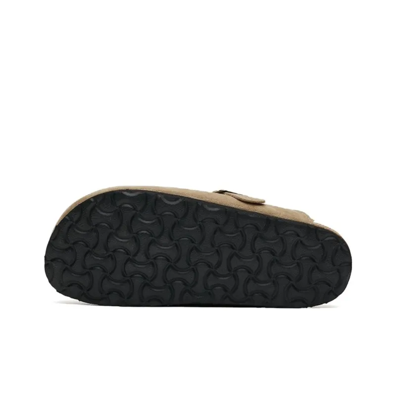 TONYBEAR Rubber Sole Abrasion Resistant Slip Resistant Wrap toe Slippers Women's-4