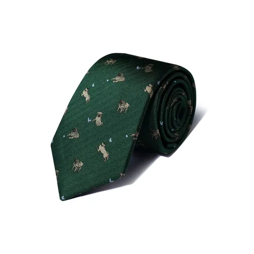 GIEVES CHARLES Mulberry Silk Ties Men's
