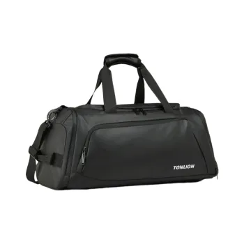Tonlion Polyester Travel Bag Unisex Black