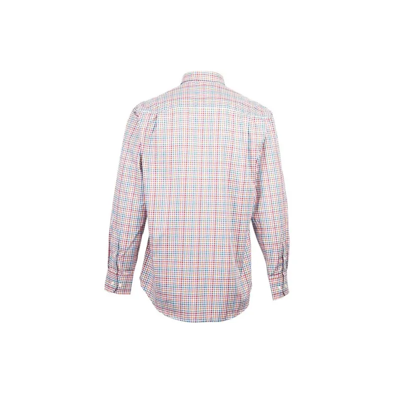 Paul & Shark Yachting Shirt Men's Red Plaid Color-2
