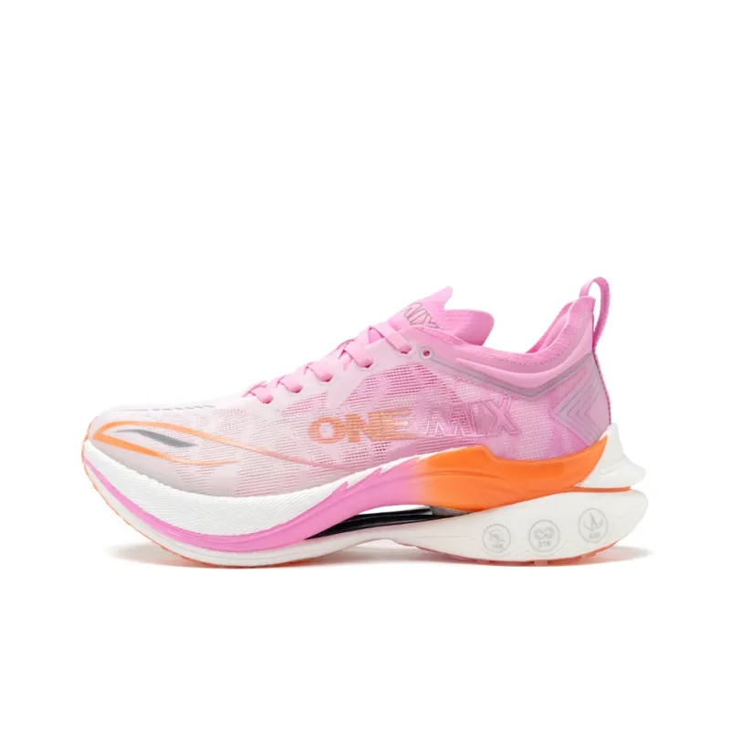 ONEMIX Running Shoes Unisex Low Top Pink-1