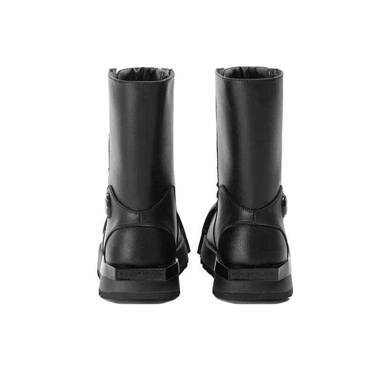 FVVO Ankle Boots Unisex Black-4