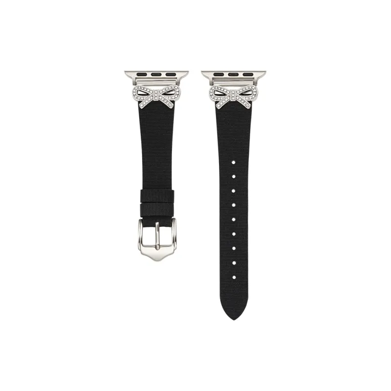 PULAISI Watch Bands Apple Compatibility 190mm Spun Silk Material-4