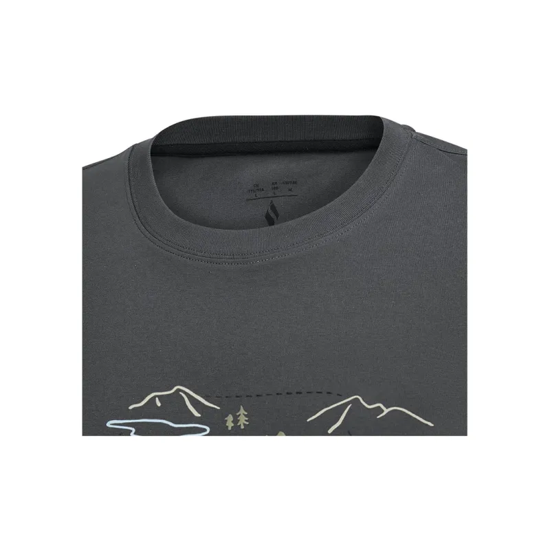 Skechers GO DRI Sports Lifestyle Collection T Shirt Unisex Volcano Gray-2