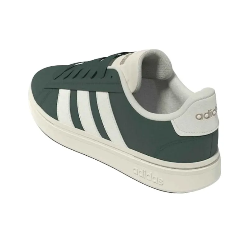 Adidas GRAND COURT ALPHA Low Top Skateboard Shoes Men's Green-3