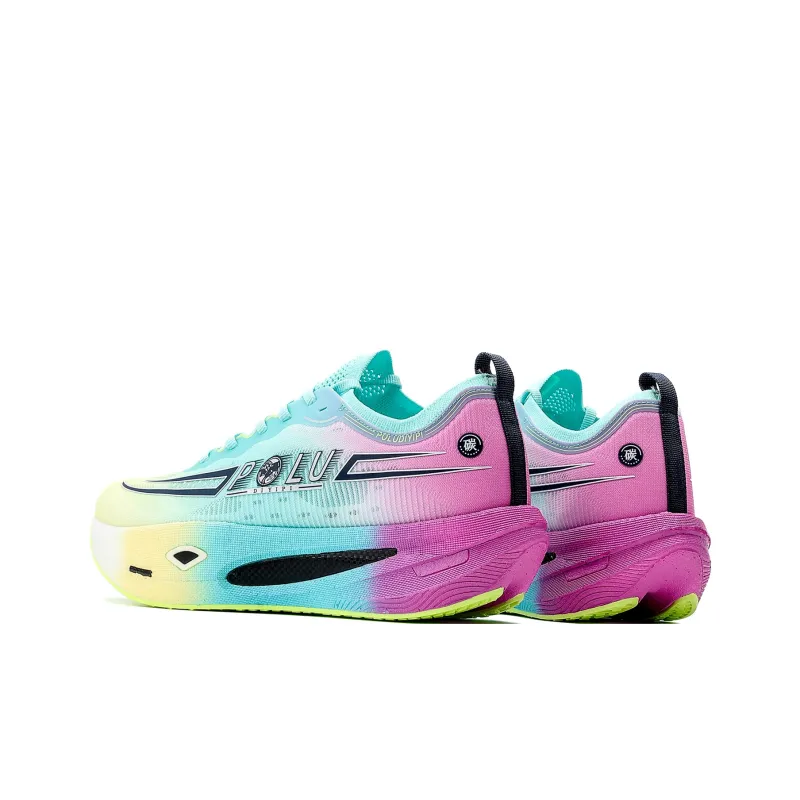 POLUDIYIPI GT8.0 SPEED Breathable, Impact Resistant, Lightweight, Anti Rollover Running Shoes Unisex Purple Ice Cyan-3