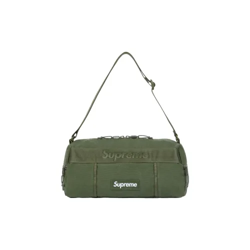 Supreme Cotton Crossbody Bag Shoulder Bag Unisex Army Green