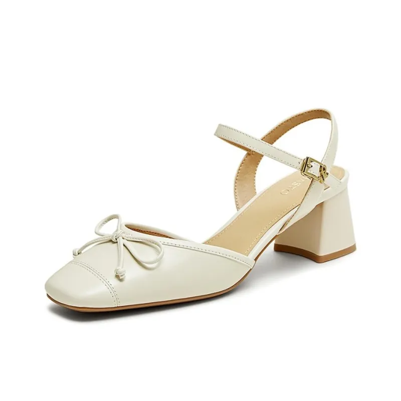 BASTO Chunky Heel High Heels Women's-5