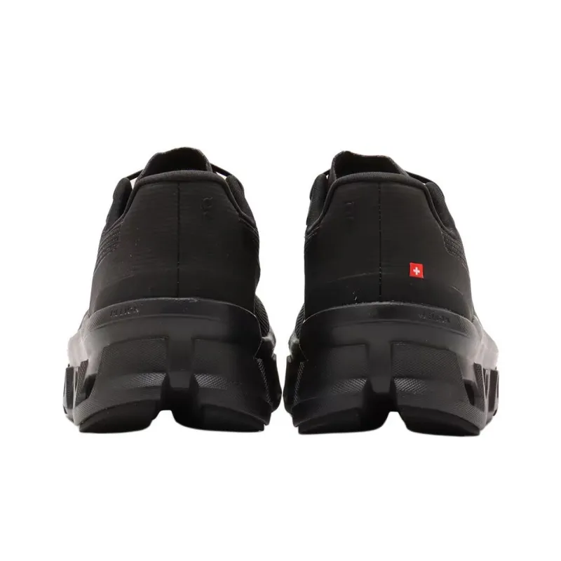 On Running CloudmOnster Void All Black Women's-4